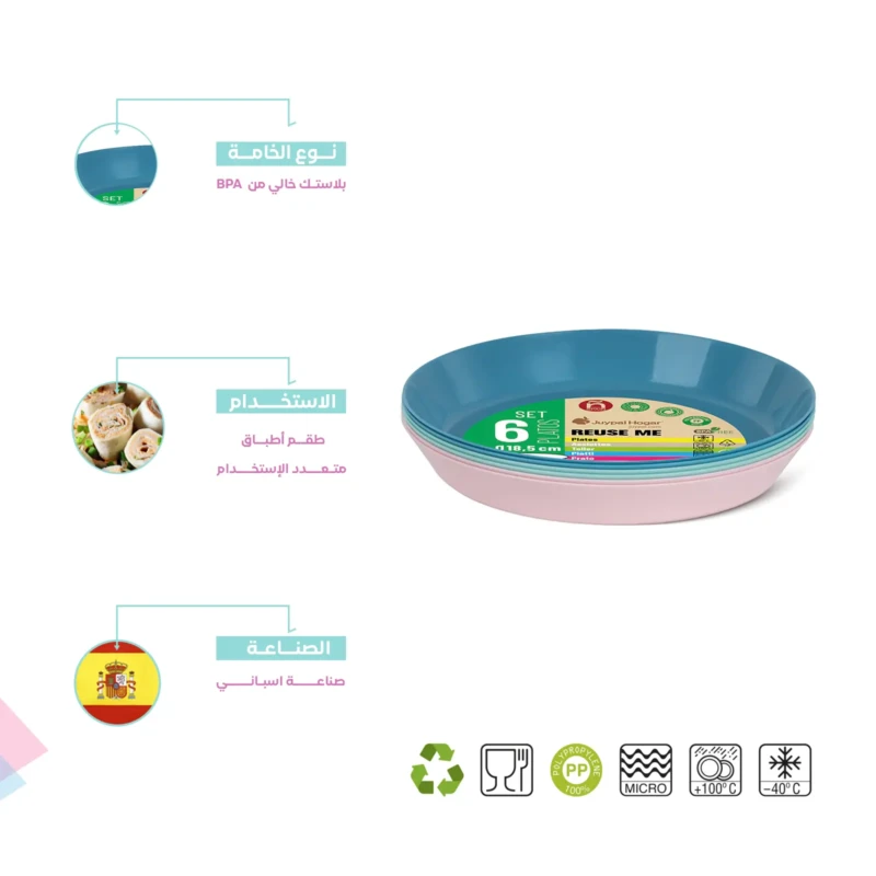 BPA free plastic plates