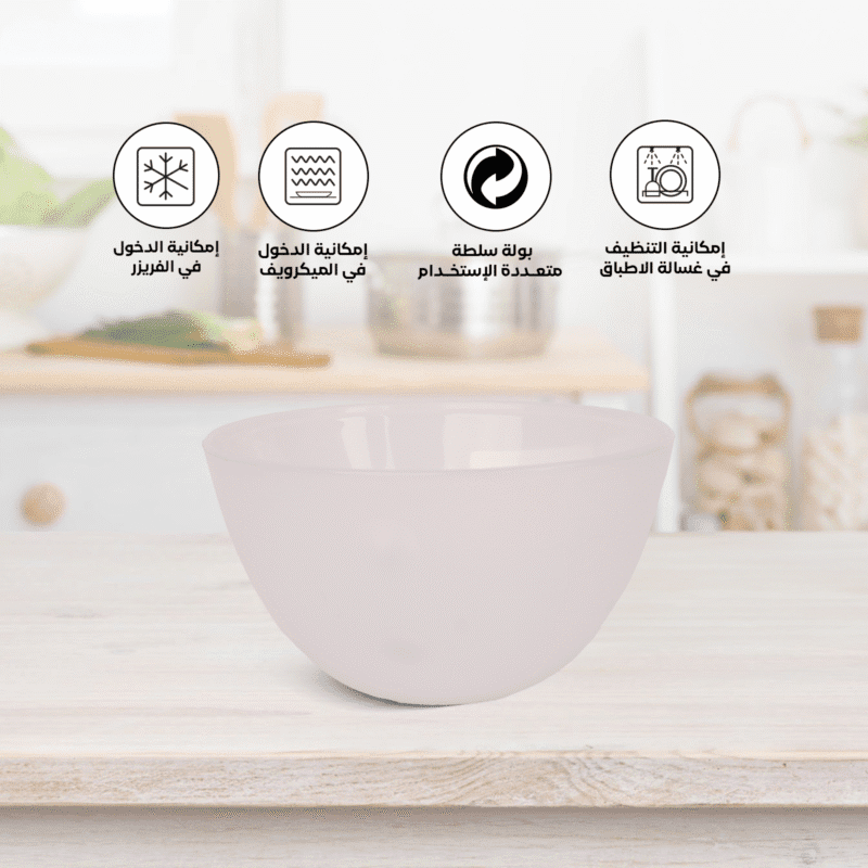 ⁦transparent bowl in different colors and sizes⁩ - الصورة ⁦17⁩