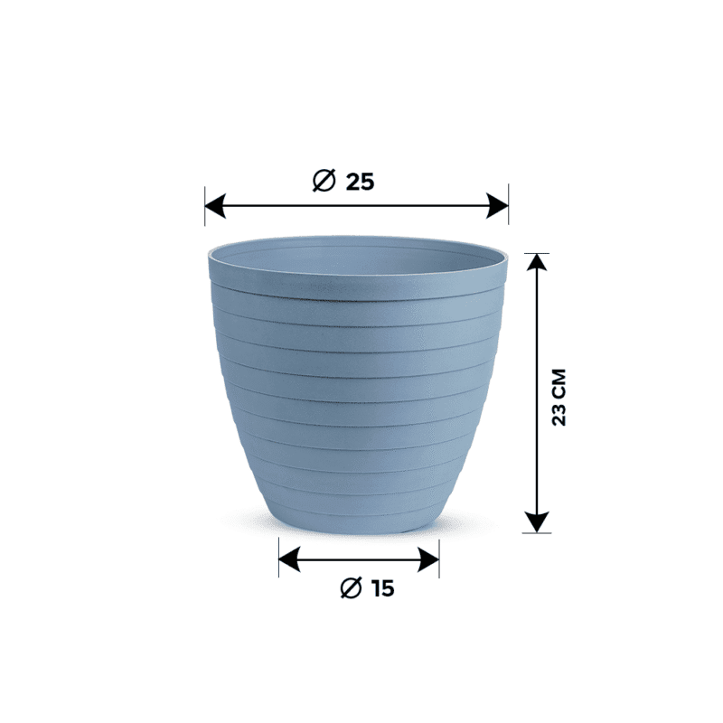 ⁦round flower pot design Suitable for use at different temperatures.⁩ - الصورة ⁦12⁩