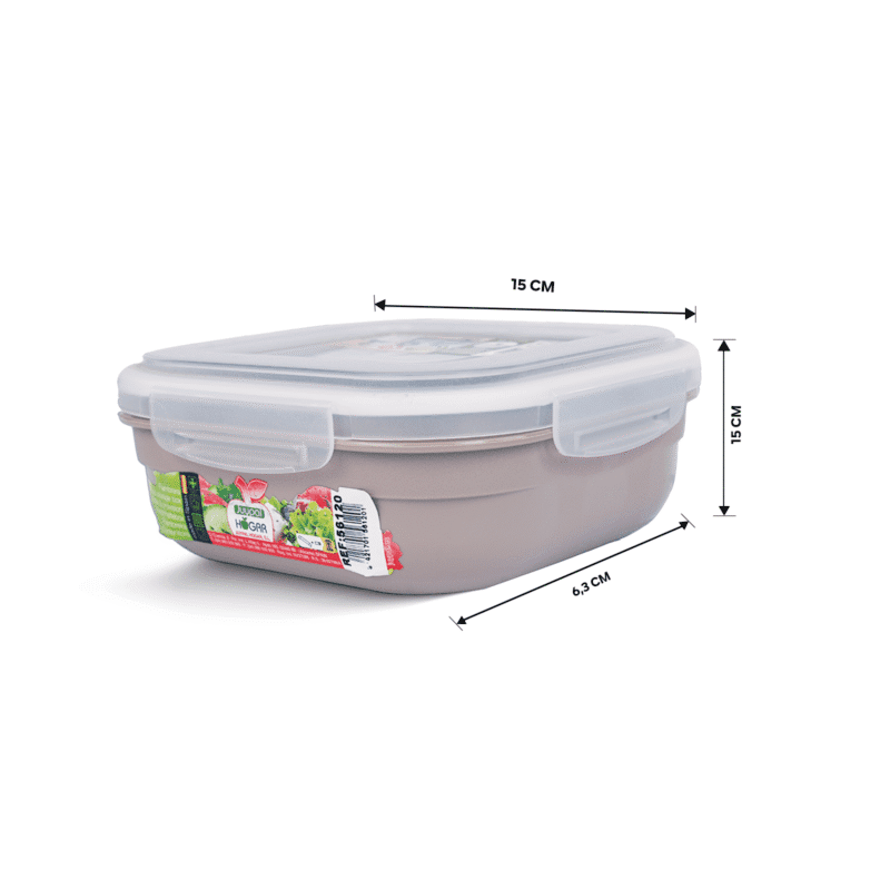 Lunch box with clip lock Spanish made and BPA free - Image 24