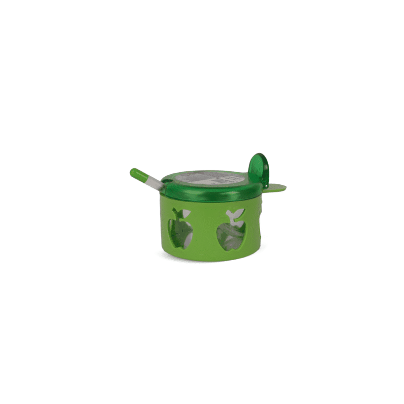 ⁦small sugar bowl with lid and spoon available in attractive colors⁩ - الصورة ⁦11⁩