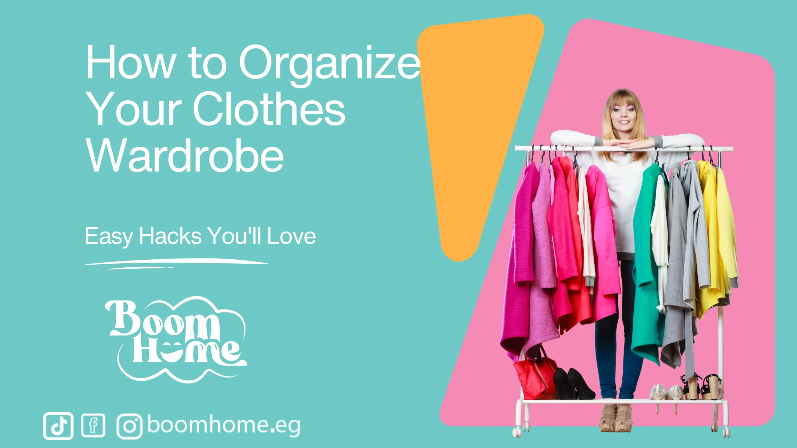how to organise your clothes wardrobe