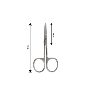 Scissors with Curved Blades