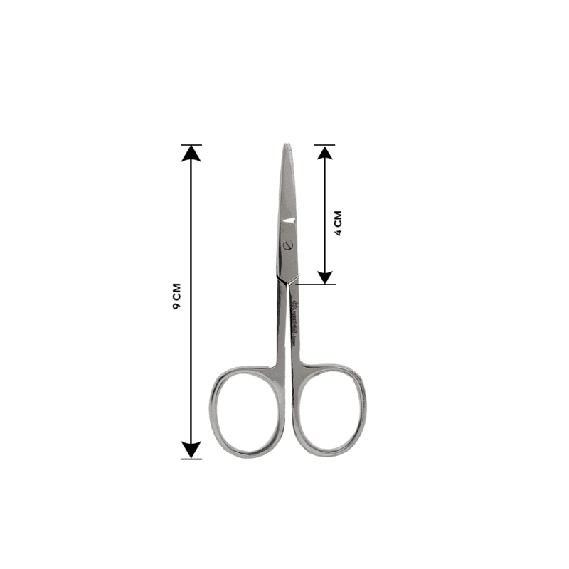 scissors with curved blades Size 4 CM - Image 4