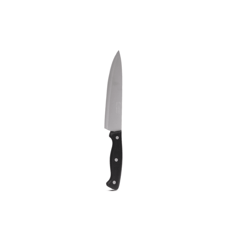 kitchen knife with black handle Size 20 CM - Image 5