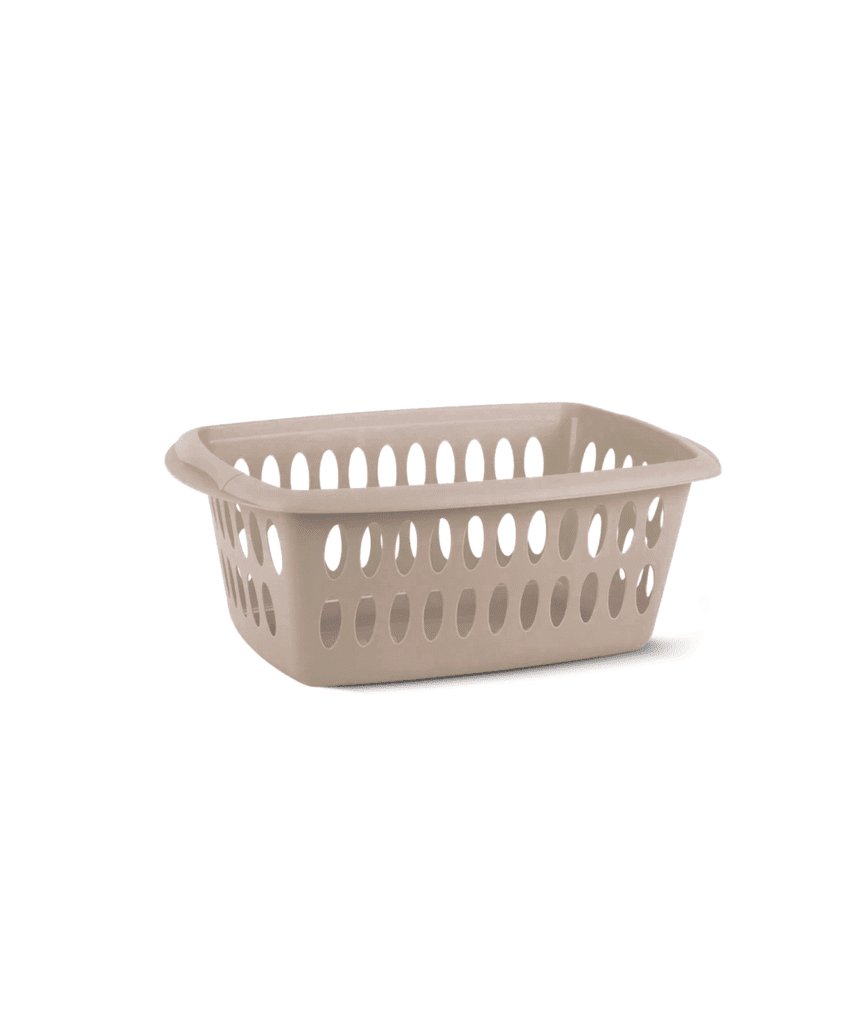 plastic laundry basket