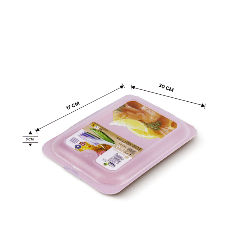 Deli meat storage container with lid for fridge - Image 25