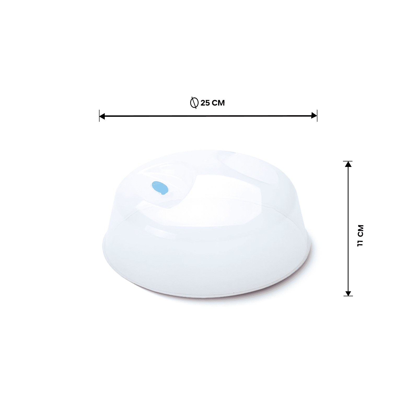 Microwave Cover Dish Plastic – Multiple Colors & Sizes – Spanish Made - الصورة 4