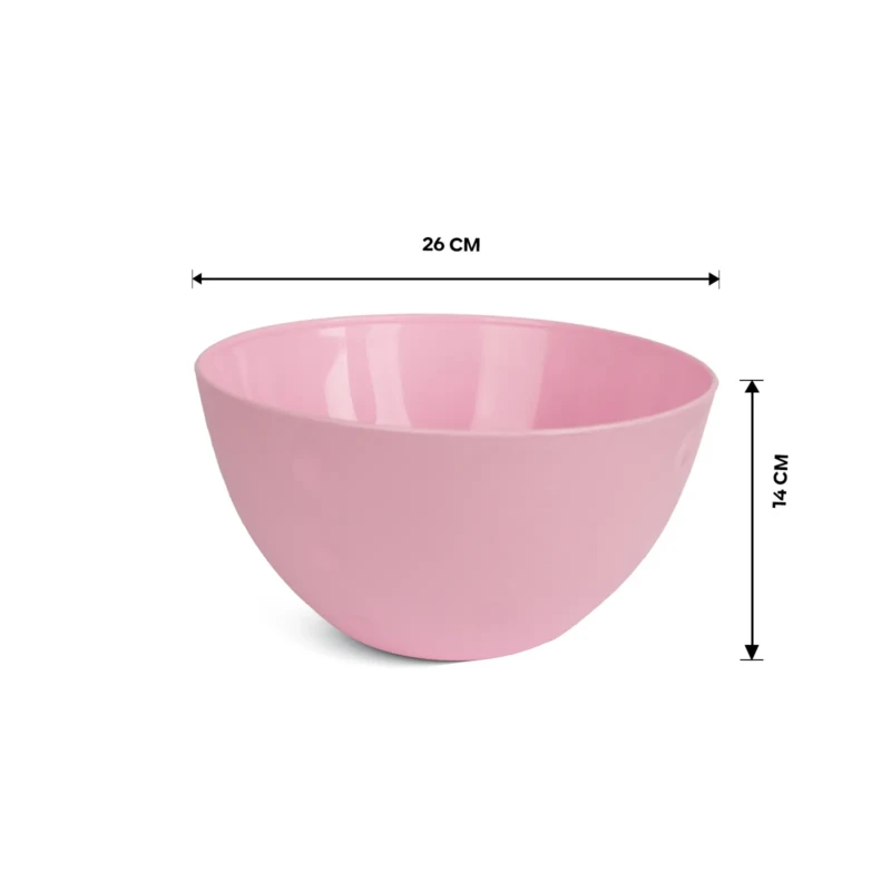 multi pink bowl 5L size details