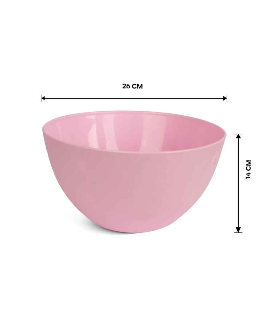 multi pink bowl 5L size details