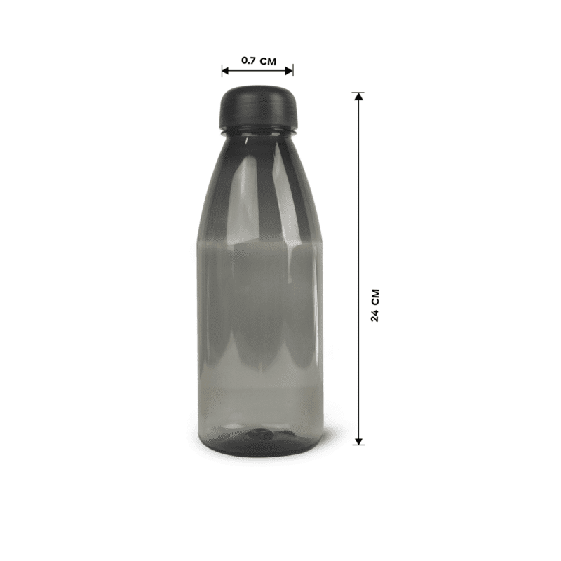 ⁦Transparent multi use water bottle 0.55L safe For freezer and dishwasher⁩ - الصورة ⁦13⁩