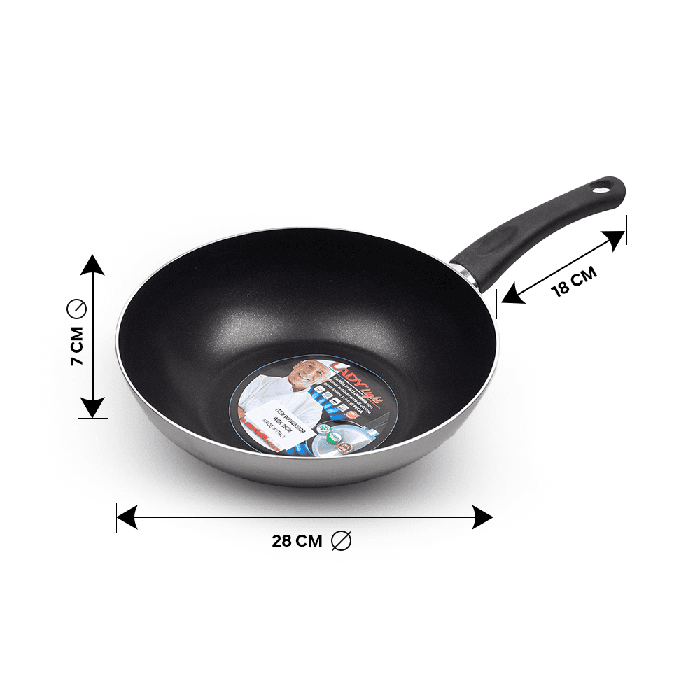 Tefal Wok Pan 28 cm – Non Stick – Made In Italy - الصورة 4