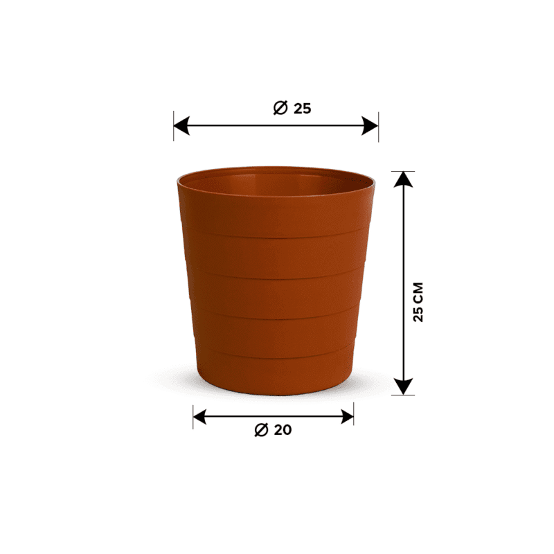 ⁦conical flower pot design Safe with all temperatures.⁩ - الصورة ⁦14⁩