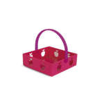 plastic organizer with handle available in unique and attractive colors
