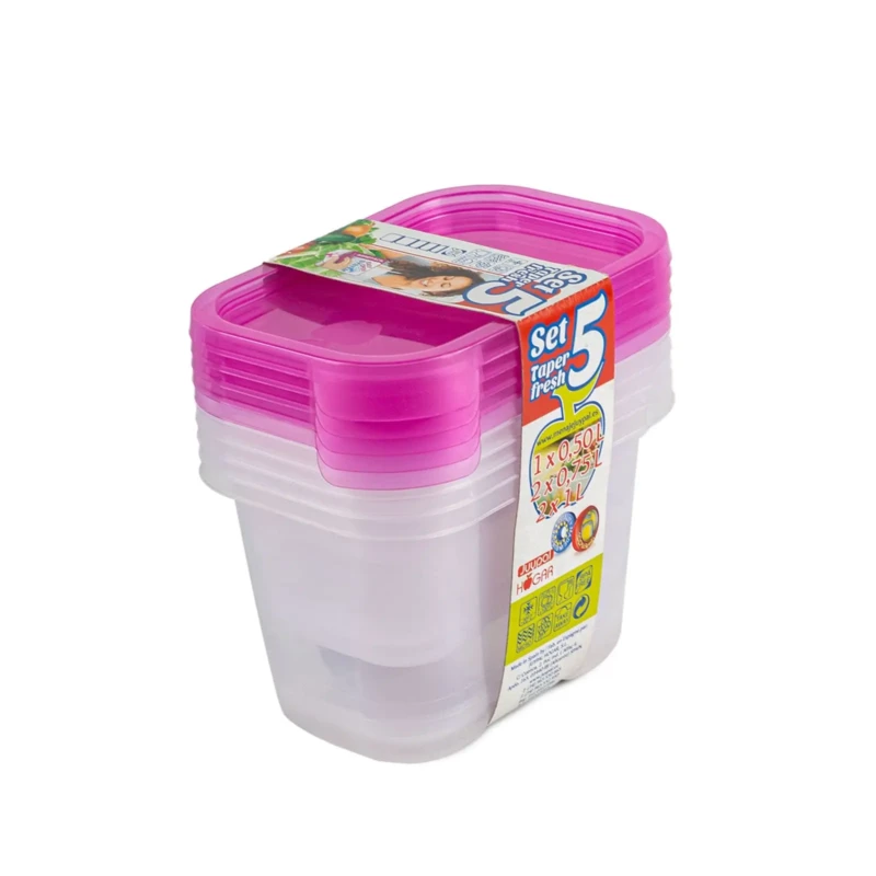 pink tapper fresh food box