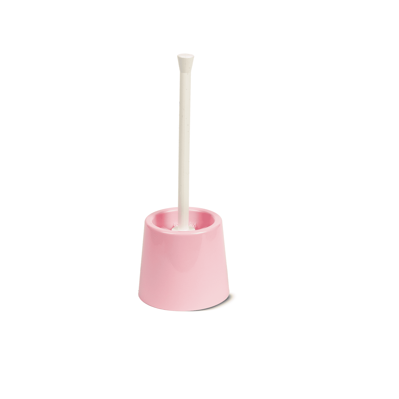Plastic toilet brush beige and pink color | Spanish made of PP - الصورة 22