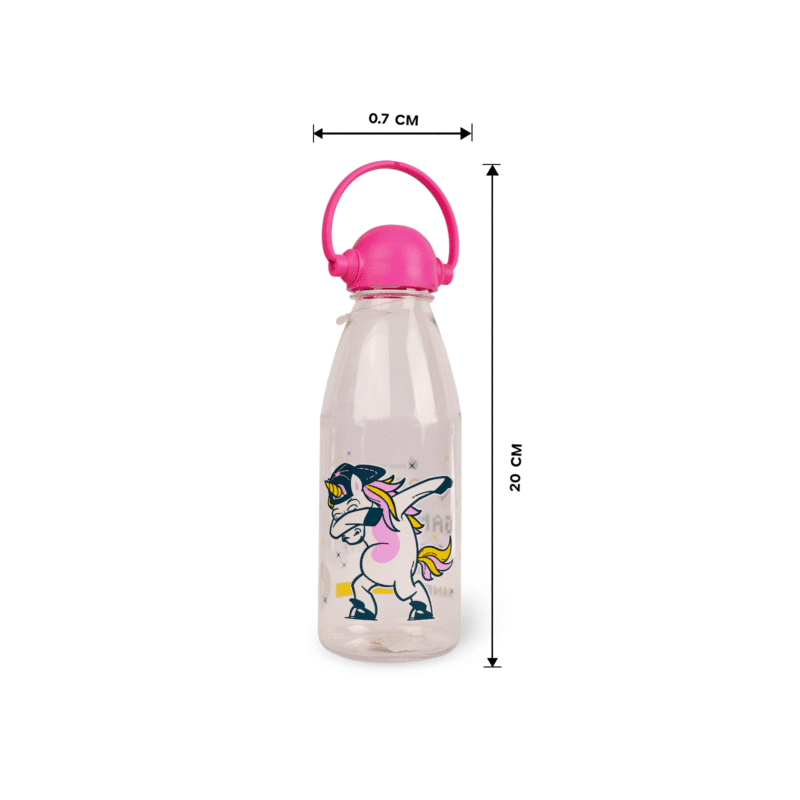 ⁦decorative plastic bottles For Kids with handle 0.55L available in different colors, BPA free⁩ - الصورة ⁦20⁩