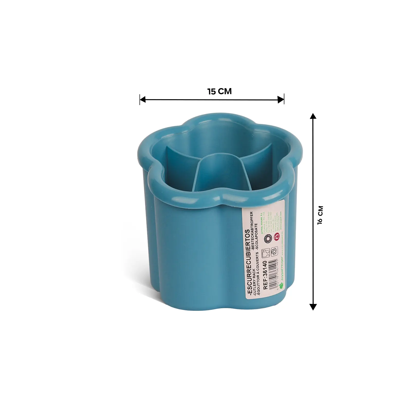 plastic cutlery organizer designed for spoons size details