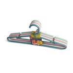 Set of 5 large plastic hangers