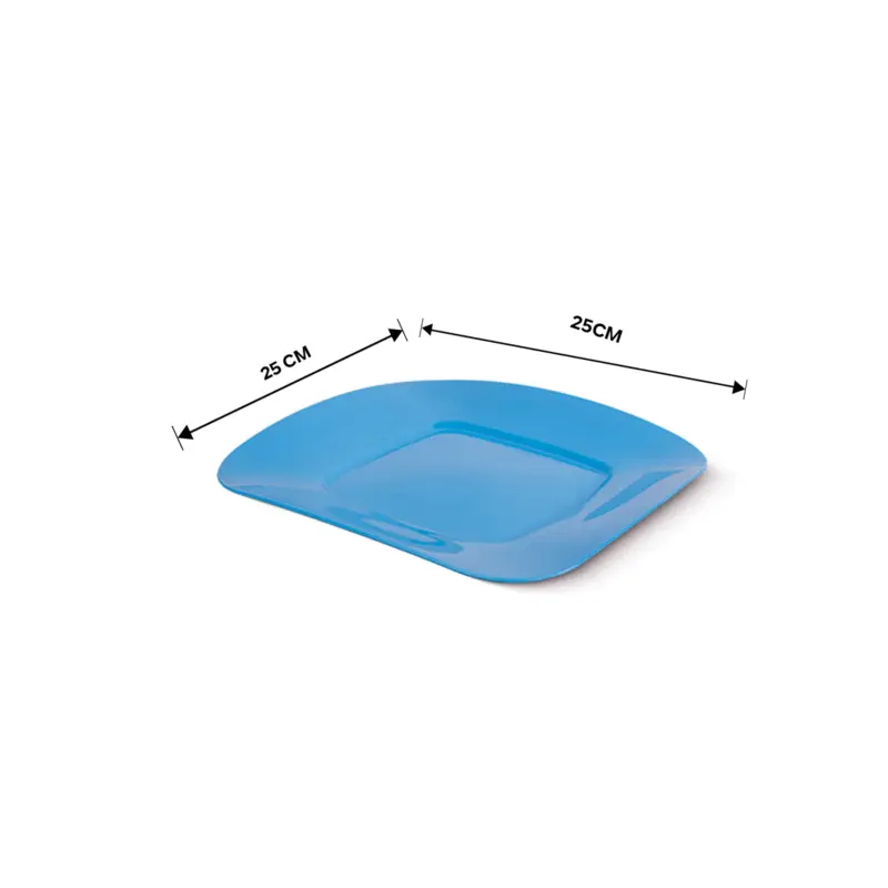 ⁦plastic multipurpose plate Made of polypropylene⁩ - الصورة ⁦20⁩