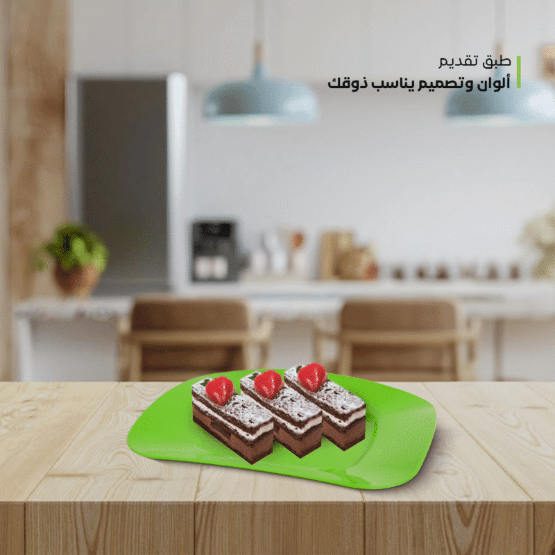 ⁦plastic multipurpose plate Made of polypropylene⁩ - الصورة ⁦4⁩