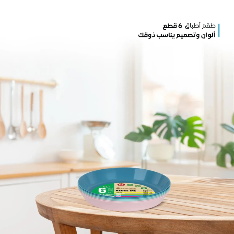 plastic plates with sylish design