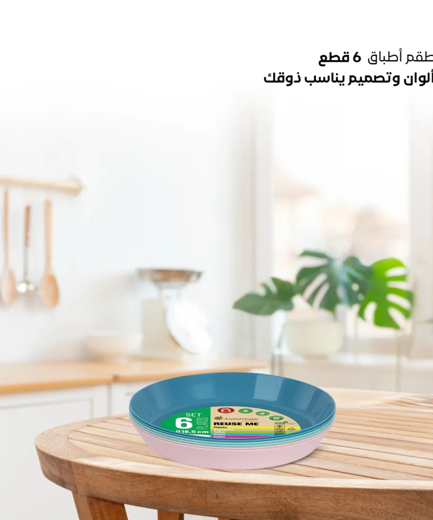 plastic plates with sylish design