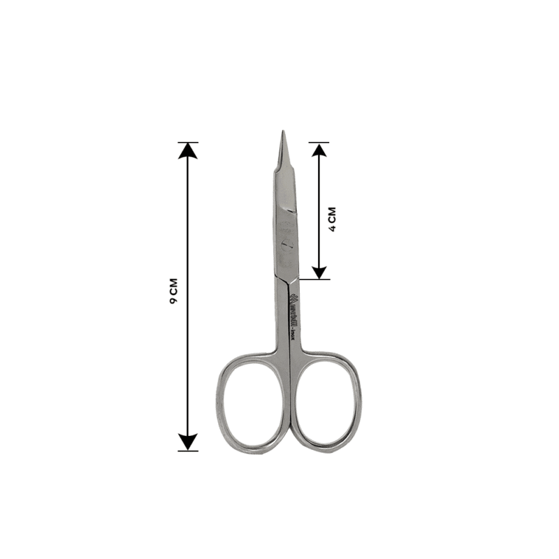 ⁦pointed tip scissors Size 4 CM⁩ - الصورة ⁦4⁩