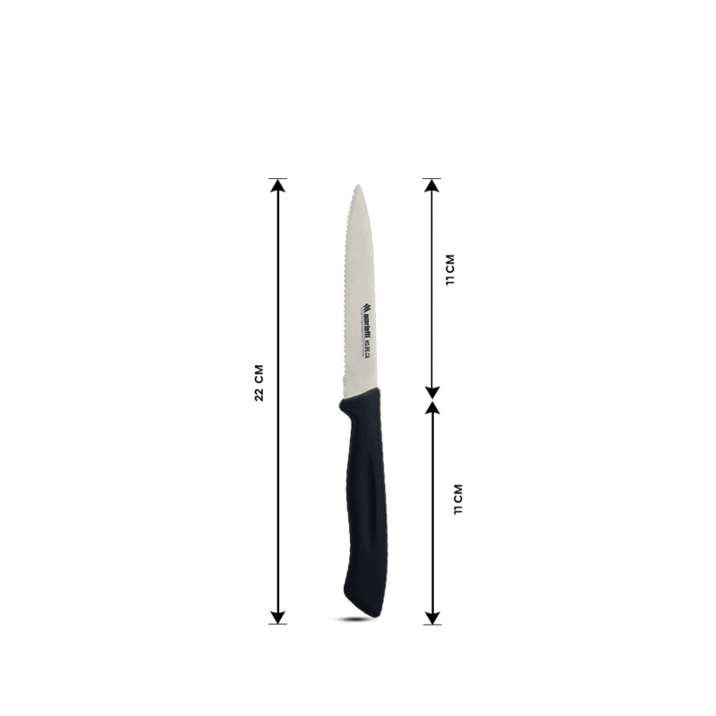 Serrated kitchen knife set Size 11 CM - Image 2