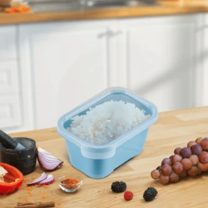 Set of 5 food storage containers practical and stylish design