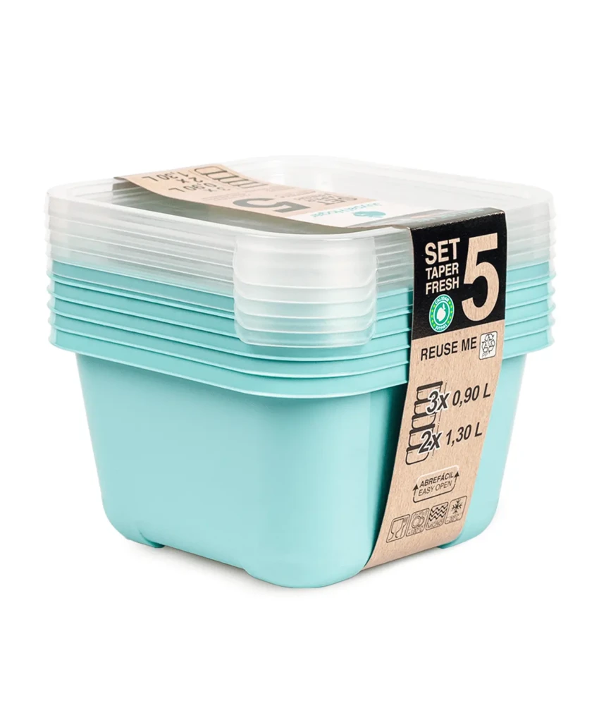 plastic storage boxes for food with lids