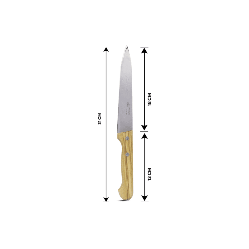 Multi Purpose kitchen knife with Wooden handle Different sizes - Image 11