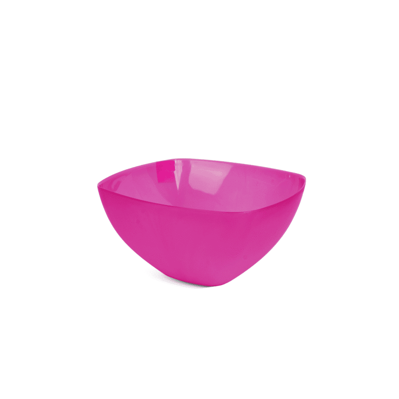 ⁦square plastic salad bowl Suitable for use in dishwasher, microwave and freezer⁩ - الصورة ⁦23⁩