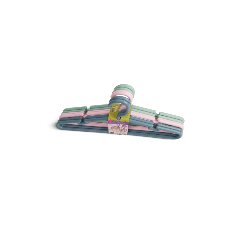 small plastic hangers