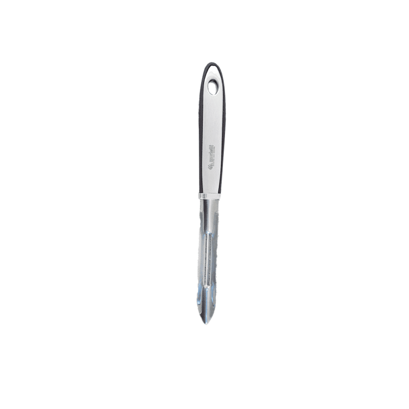 stainless steel zucchini corer with Double-Sided Silicone Handle