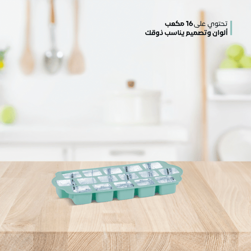 Square ice cube maker plastic, BPA free - Image 18