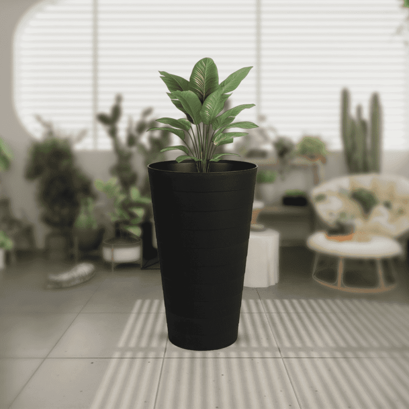 ⁦conical flower pot design Safe with all temperatures.⁩ - الصورة ⁦28⁩