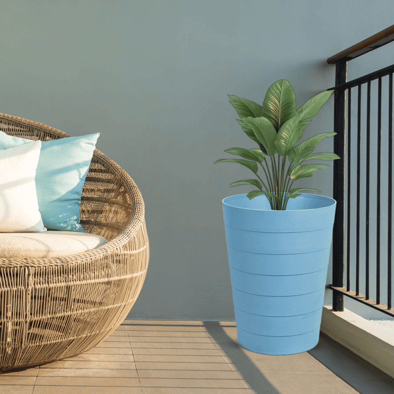 ⁦conical flower pot design Safe with all temperatures.⁩ - الصورة ⁦46⁩