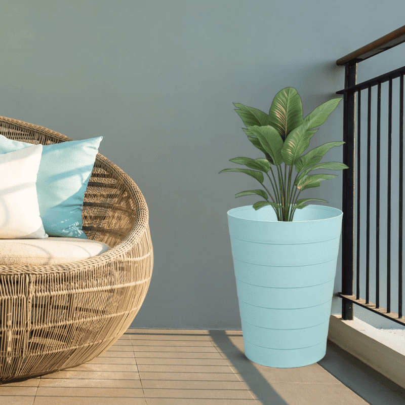 ⁦conical flower pot design Safe with all temperatures.⁩ - الصورة ⁦50⁩