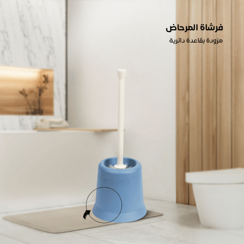 toilet brush with holder Made of environmentally friendly polypropylene - Image 8