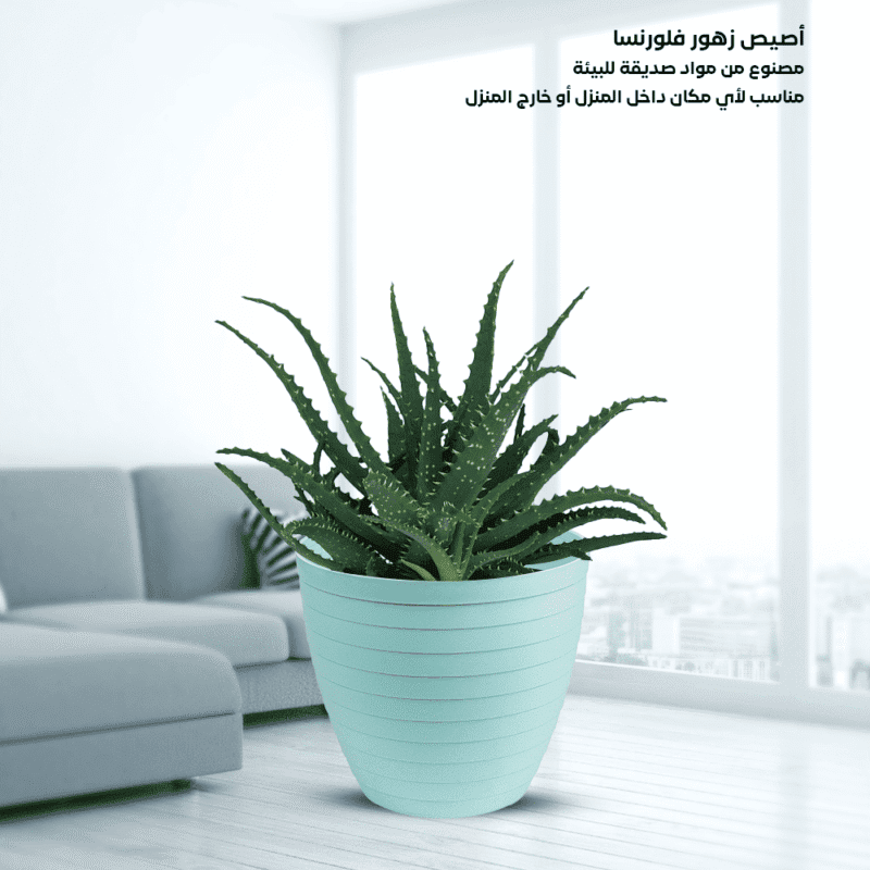 ⁦round flower pot design Suitable for use at different temperatures.⁩ - الصورة ⁦32⁩