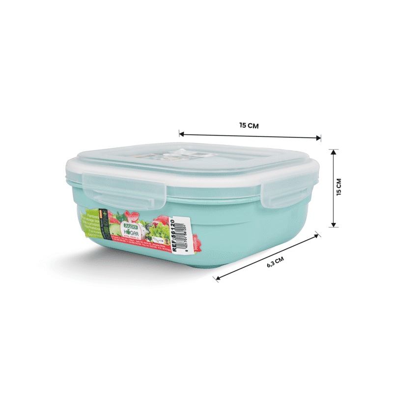 Lunch box with clip lock Spanish made and BPA free - Image 9