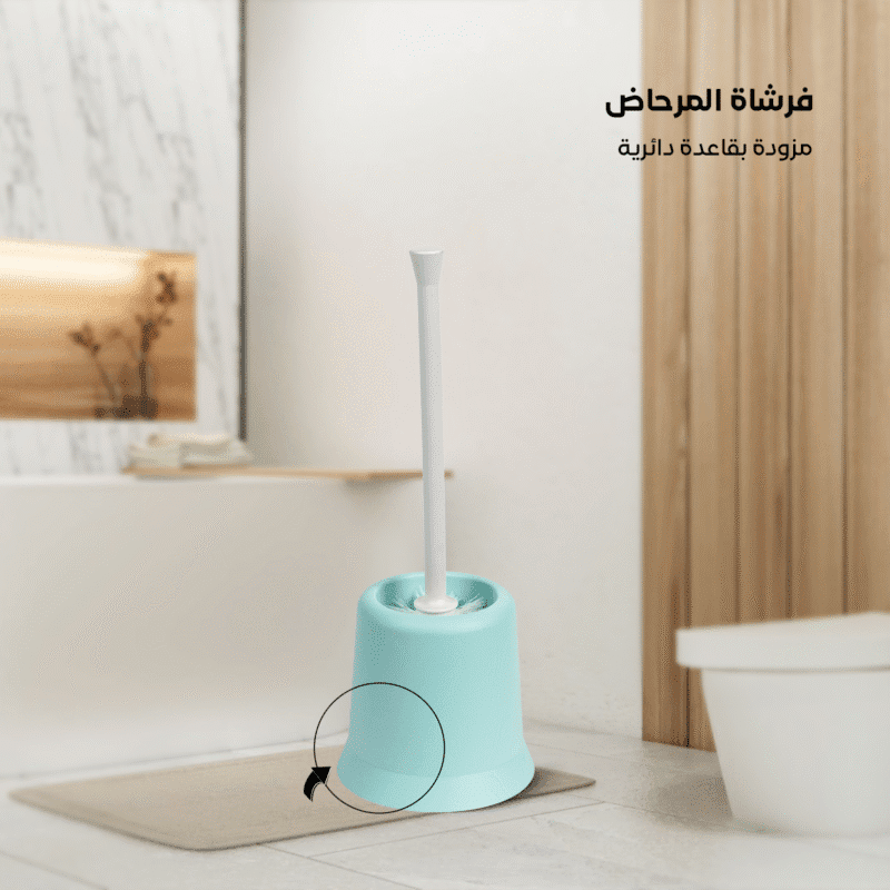 toilet brush with holder Made of environmentally friendly polypropylene - Image 22