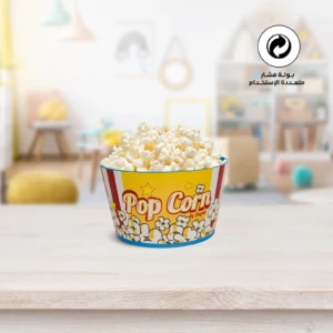 Plastic popcorn bowl