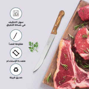 Steak Knife with Wooden Handle