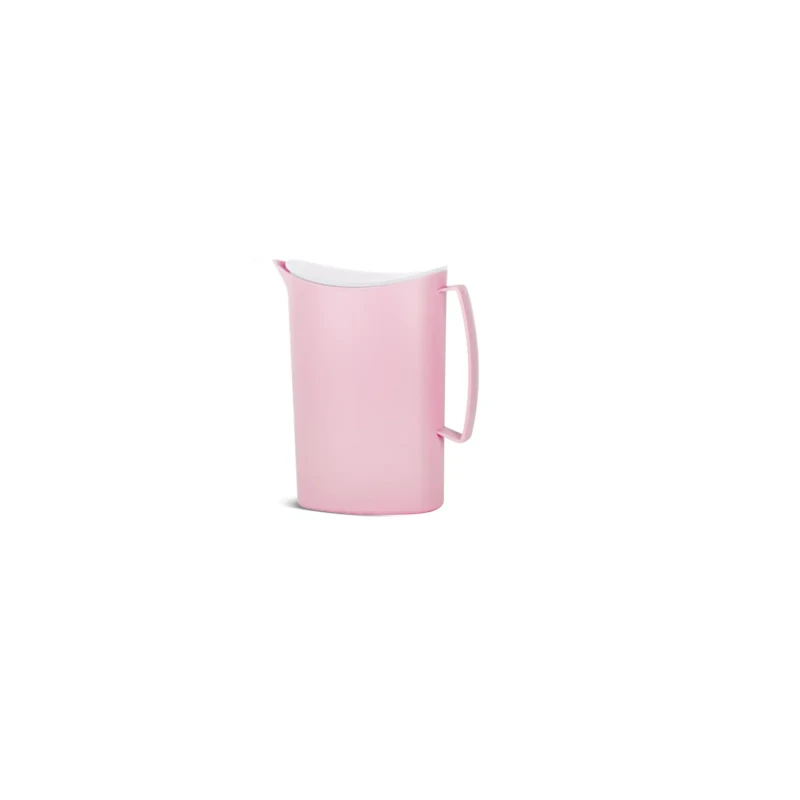 versatile pink plastic jug with handle