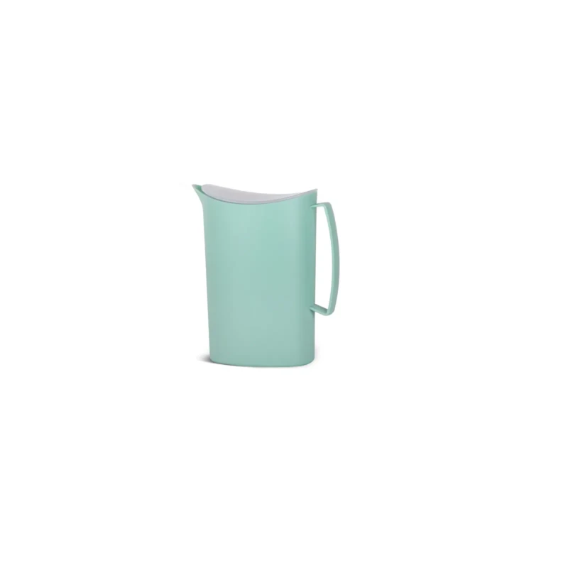 versatile turquoise plastic jug with handle