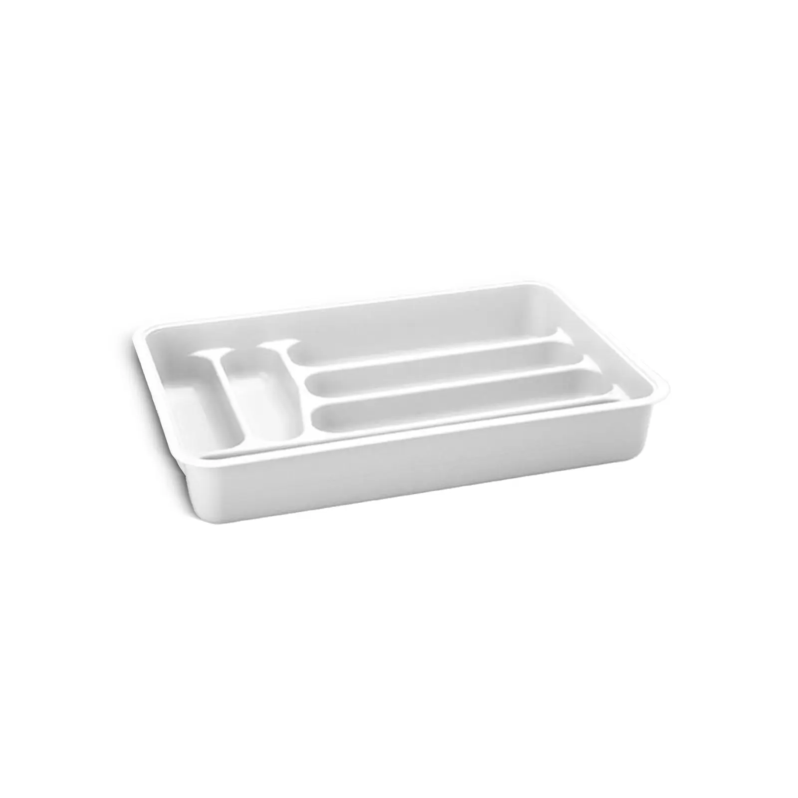 white small cutlery tray for kitchen drawer