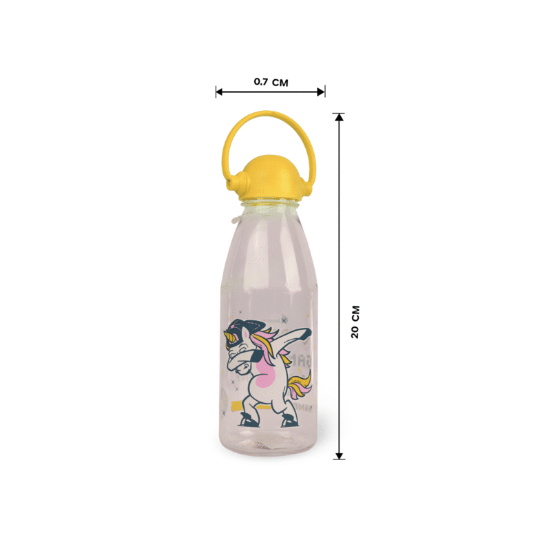 ⁦decorative plastic bottles For Kids with handle 0.55L available in different colors, BPA free⁩ - الصورة ⁦14⁩