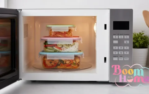 Microwave-Safe Plastic Food Containers